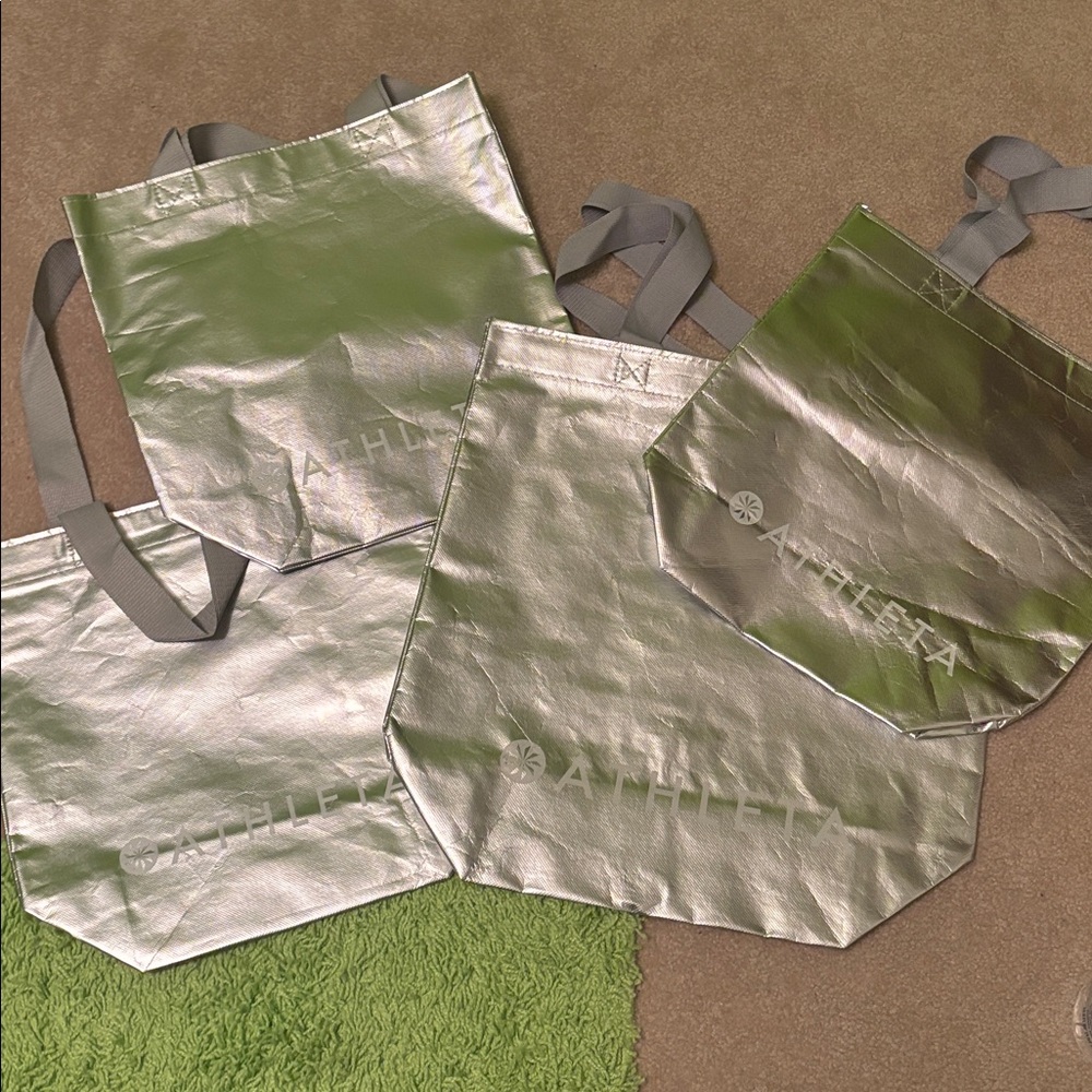 Set of 4 Reusable Athleta Bags